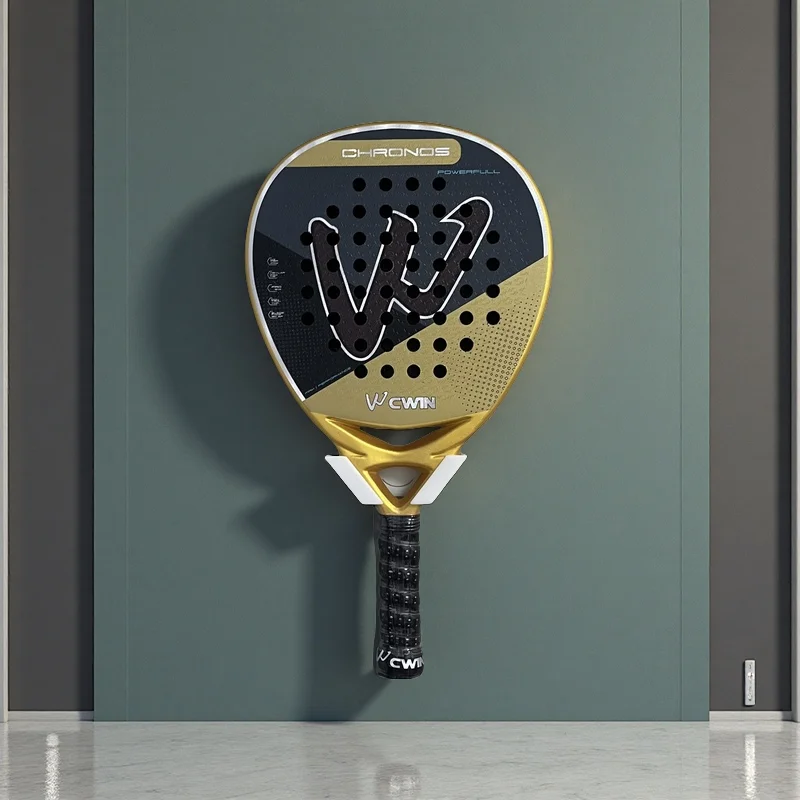 Suporte de parede para raquete de tênis, pickleball, badminton, fácil instalação, armazenamento, casa, academia, economia de espaço, casa decorativa - Imagem 3
