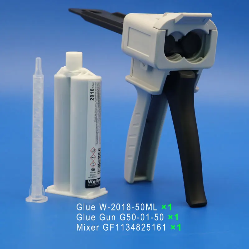 2018 adesivo epóxi cinza forte ligação fibra de carbono clube de golfe e transdutor ultrassônico elementos sensor cerâmica metal cinza ab cola - Imagem 12