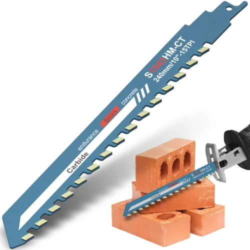 Lâmina de serra alternativa, 10/12/18/20 polegadas, corte universal, lâmina de serra sabre, liga de aço, tijolo, corte de concreto