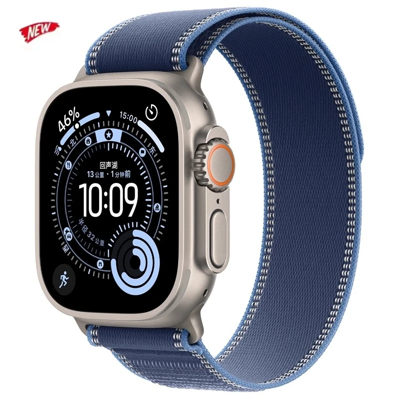 Pulseira oficial trilha loop para apple watch ultra 3 2 49mm banda 45mm 44mm 41mm 40mm 38 pulseira iwatch série 11 10 42 46mm 9876se - Imagem 10