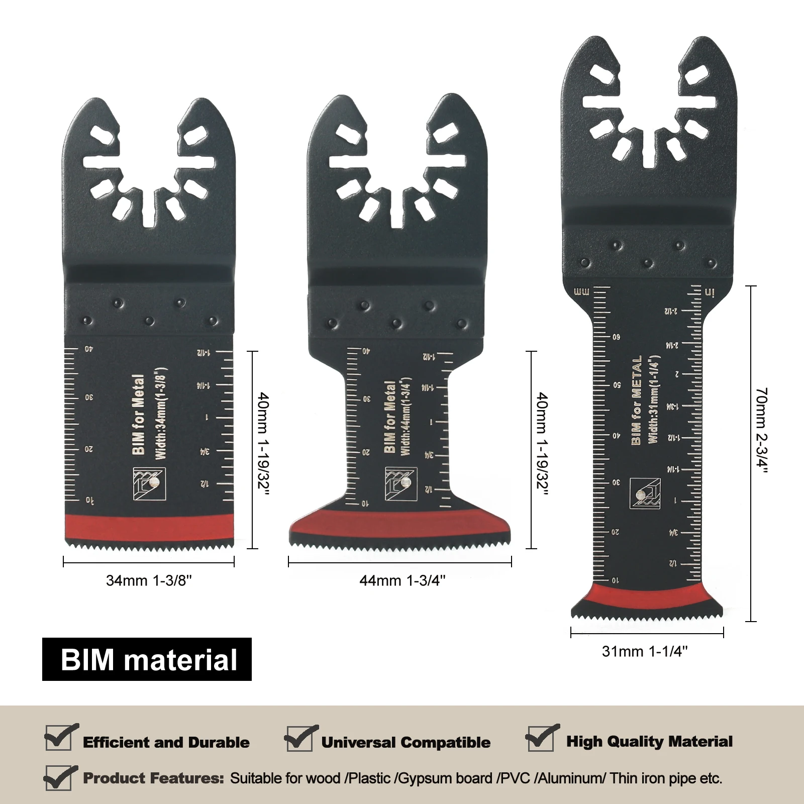 Kit de lâmina de serra oscilante de carboneto de dente japonês 10-39 peças lâminas multiferramenta oscilantes de borda de arco corte preciso para madeira pvc ferro - Imagem 3