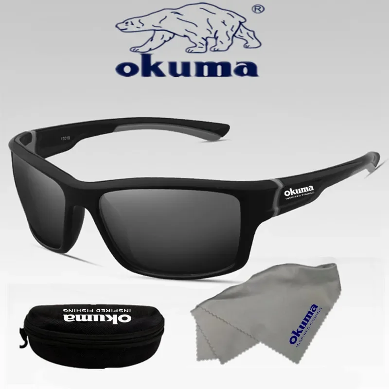 Okuma uv400 óculos de sol de pesca óculos de condução masculino óculos de sol caminhadas pesca clássico óculos de sol uv400 - Imagem 10