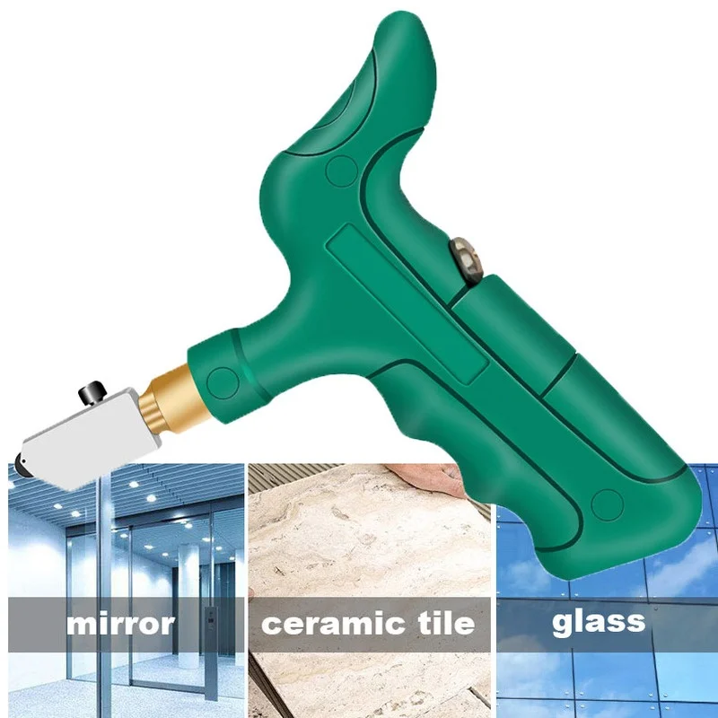 Conjunto de cortador de vidro manual portátil abridor de telha para ferramentas de corte de vidro/telha cortador de vidro multi-função conjunto de corte de vidro - Imagem 5