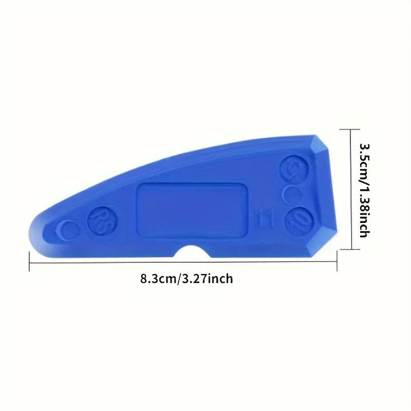 Raspador de cimento de vidro de silicone, 4 unidades, selante, removedor de rejunte, ferramenta de acabamento doméstico, ferramentas de calafetagem, limpeza doméstica, ferramenta de espátula manual - Imagem 4