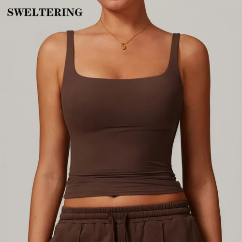 Sutiã esportivo respirável anti-suor fitness superior feminino yoga sutiã à prova de choque colheita superior push up sutiã esportivo de alta resistência ginásio treino topo