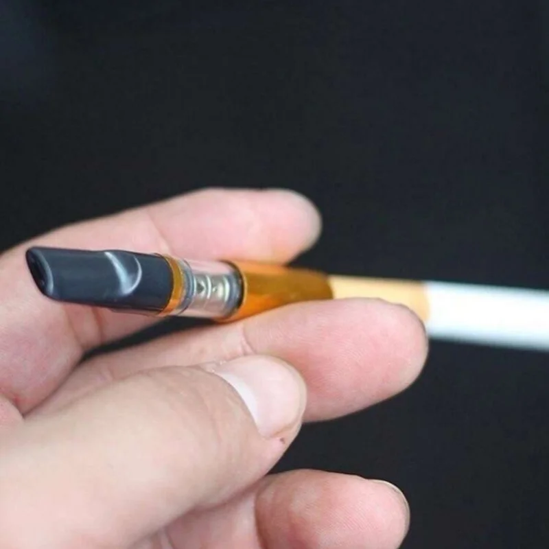 5 pçs reduzir alcatrão titular de fumaça acessórios para fumar bocal reutilizável filtro de alcatrão cuidados orais tabaco alcatrão limpo cigarro titular - Imagem 4