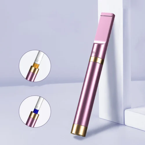 Zobo Fashion Feminino Médio Reciclado Cigarro Tar Filter Verde Ouro Rosa