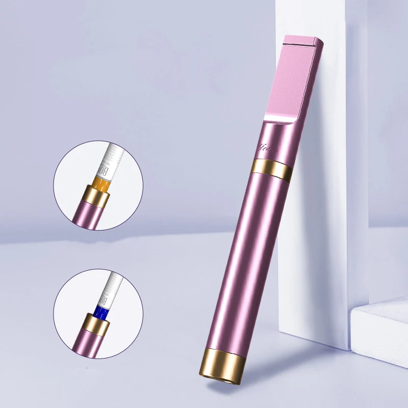 Zobo Fashion Feminino Médio Reciclado Cigarro Tar Filter Verde Ouro Rosa