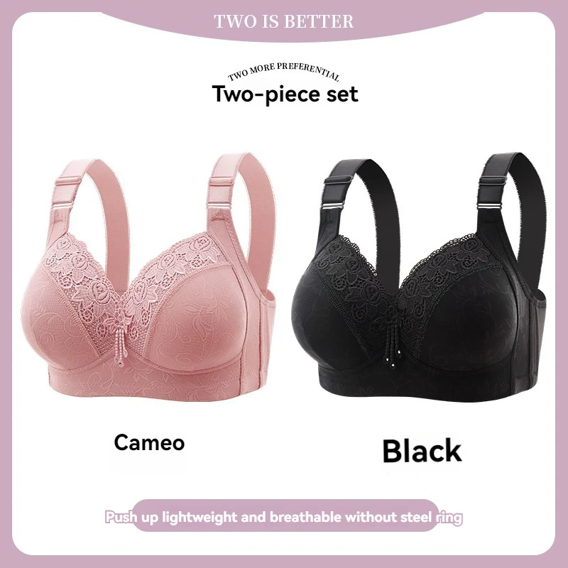 Sutiãs de renda femininos ultra-fino perspectiva bralette sutiã em v profundo lingerie sexy topos plus size copo roupa interior da mãe sutiã ativo - Imagem 7